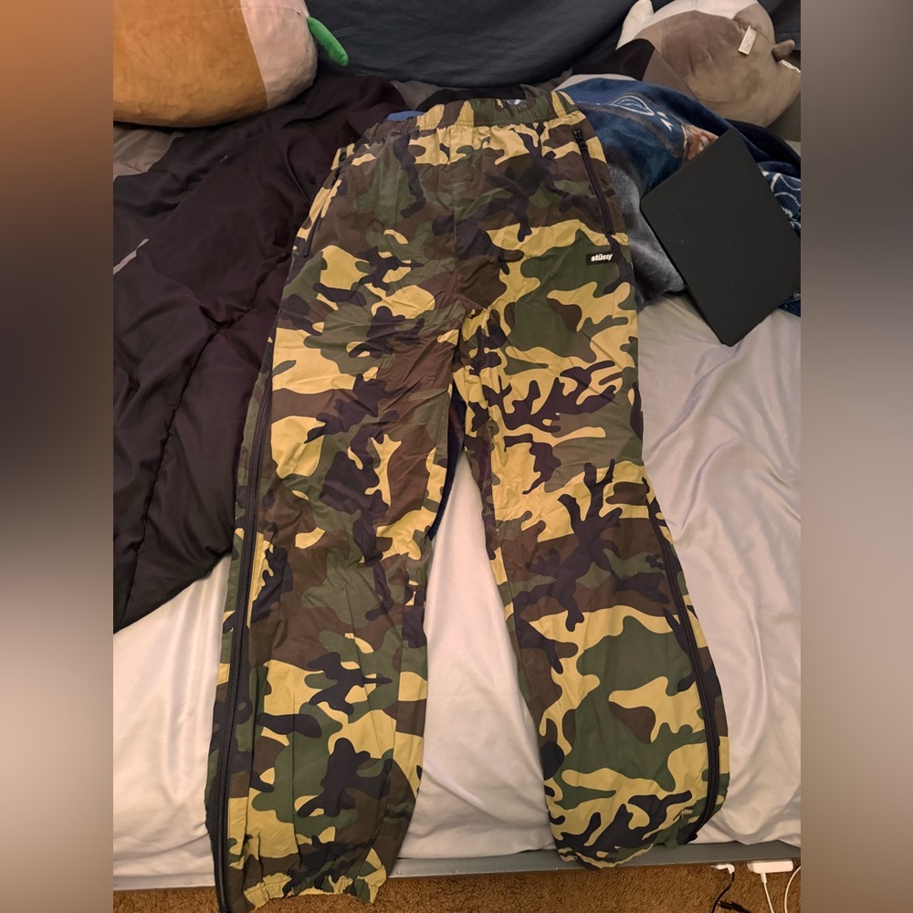 🔥🔥STUSSY - FULL ZIP CAMO PANT🔥🔥